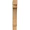 Ekena Millwork Legacy Block Rough Sawn Bracket, Western Red Cedar, 4"W x 16"D x 28"H BKT04X16X28LEC05RWR - alternate 3